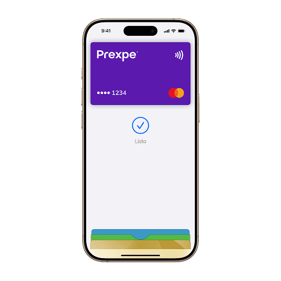 Agrega la tarjeta en segundos desde Apple Wallet
